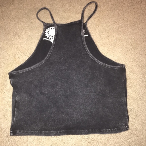 A black halter top - Picture 2 of 3